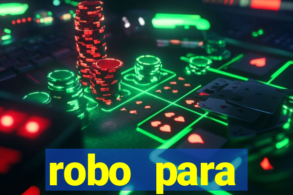 robo para plataforma de jogos